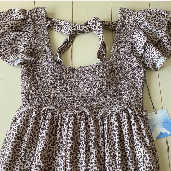 Majorelle Jade Smocked Dress - Picture 2 of 15